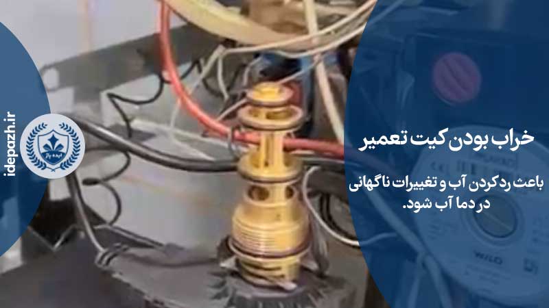 چرا اب پکیج گرم و سرد میشود