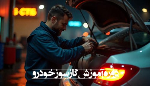 آموزش گازسوز خودرو (CNG) در مشهد [100%عملی + مدرک فنی حرفه ای]