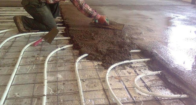 دوره گرمایش از کف آموزشگاه فنی ایده پاژ